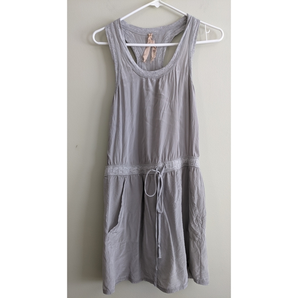 B44 Dressed by Bailey 44 Silk Drawstring Waist Pocket Dress